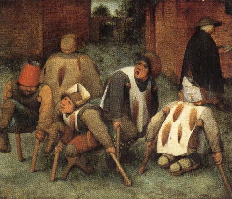 BRUEGEL, Pieter the Elder The Beggars china oil painting image